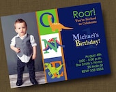 Dinosaur Birthday Party Invitation with Photo Il_170x135