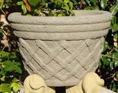 Solid Stone DOG POT FEET (Set/3) - Ornamental Risers for Planters (o)