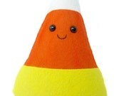 Halloween // Candy Corn Plush // Food // Felt // Kandi - PlanetSeymour