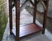 The Artisan Table-Handmade Side Table Made From New Orleans Homes