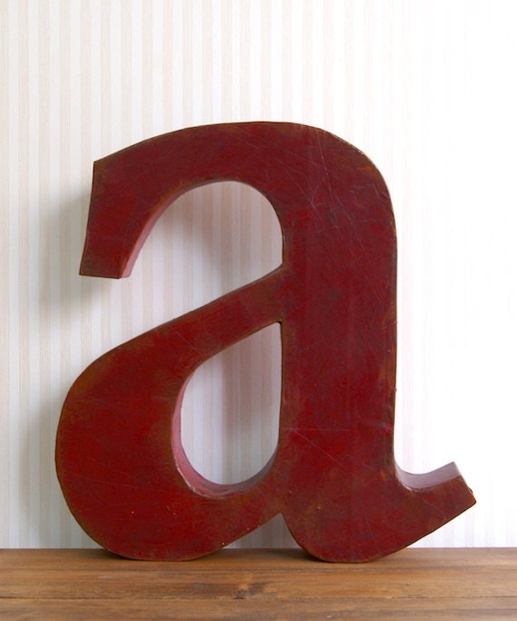 Handmade decorative letter