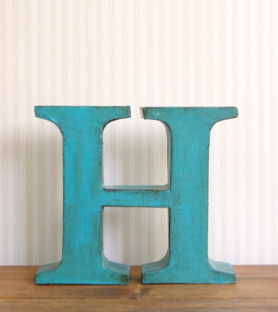 Handmade decorative letter