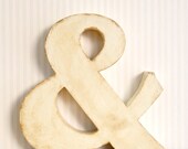 Handmade decorative letter