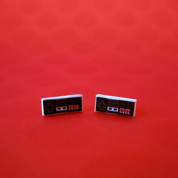 Nintendo Controller Earrings