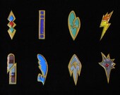 Pokemon Unova League Badge Set
