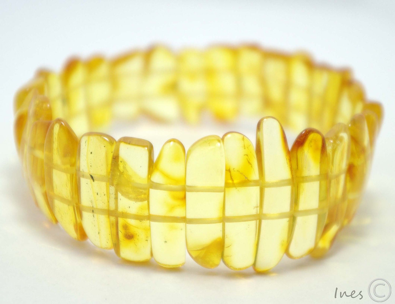 Lemon Baltic Amber Bracelet