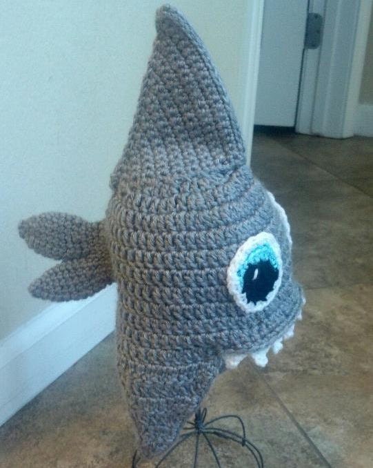 Shark Beanie PDF Pattern