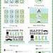 Little Man Mustache Lime Green & Baby Blue Birthday Party Package Personalized FULL Collection Set - PRINTABLE DIY - PS829CA3x