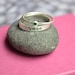 Mother's Birthstone and Name Ring Single Stacking Set in Sterling Silver