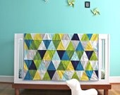 custom triangle quilt