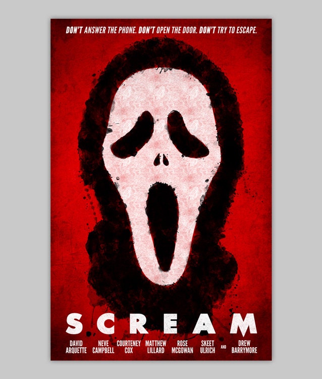 Scream movie poster