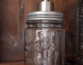 Mason Jar Soap Dispenser - Skinny head soap pump and Lid ONLY
