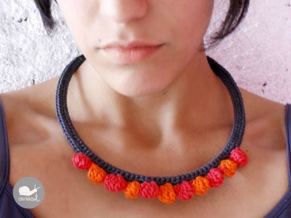 The Dinkdots Crochet Necklace