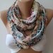 Infinity Scarf Loop Scarf Circle Scarf -- Elegant -It made with good quality chiffon fabric