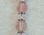 Pink Bling Guitar Bookmark or Decorative  Ceiling Fan Pull