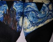 Starry Night hand painted TOMS (option 2)