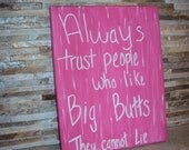 Old School Funny Song Lyrics, Funny Canvas Quote, Pink and White Wall Art