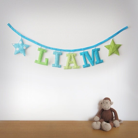 Handmade 'LIAM' Fabric Garland Il_570xn
