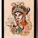 Original Painting "Black Chinese Opera"
