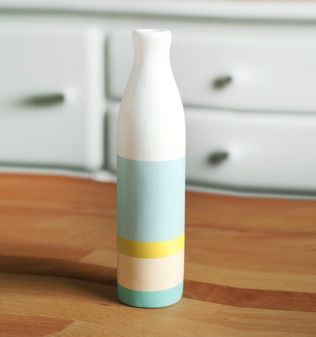 Painted Ceramic Vase Home Decor