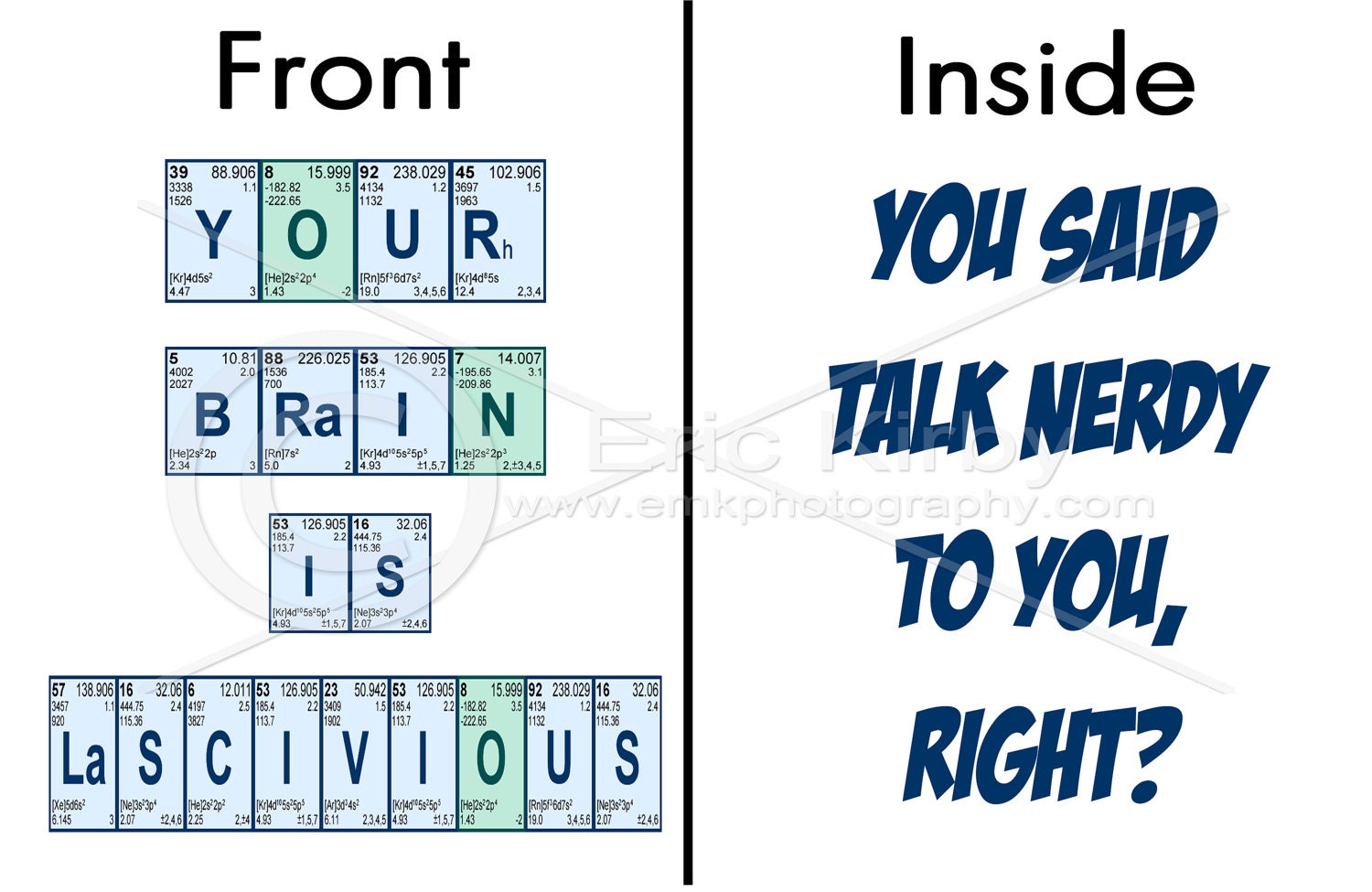 Geek Greetings - Talk Nerdy To Me