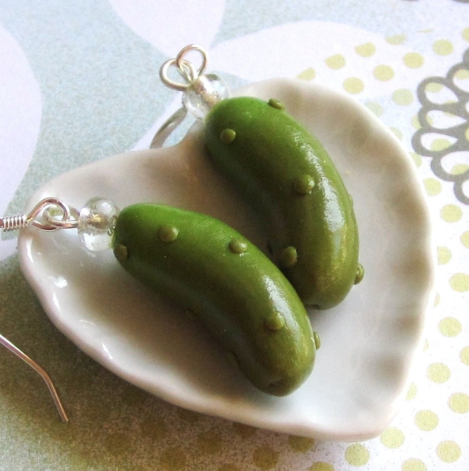 Dill Pickle Earrings