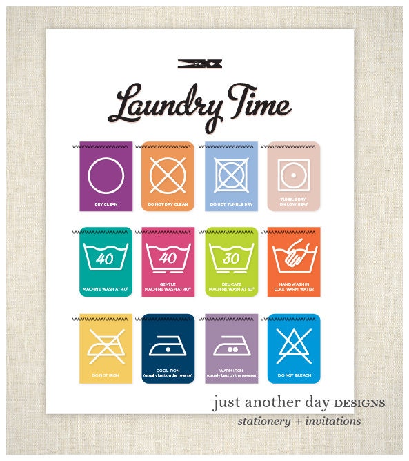 Laundry Secrets Print  8x10