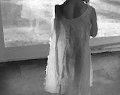 Alone - 8 x 12 - Black and White Fine Art Photo Painting
