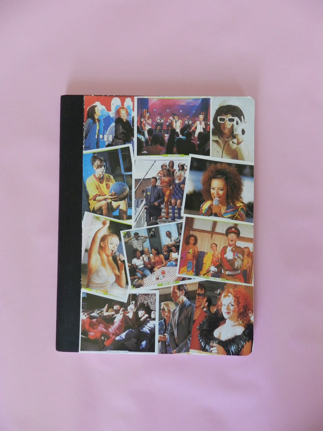 90s Spice Girls notebook SPICE WORLD journal