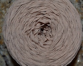 Pure Wool Ribbon Yarn Reclaimed Yarn Recycled Yarn Camel Beige - 227 yards