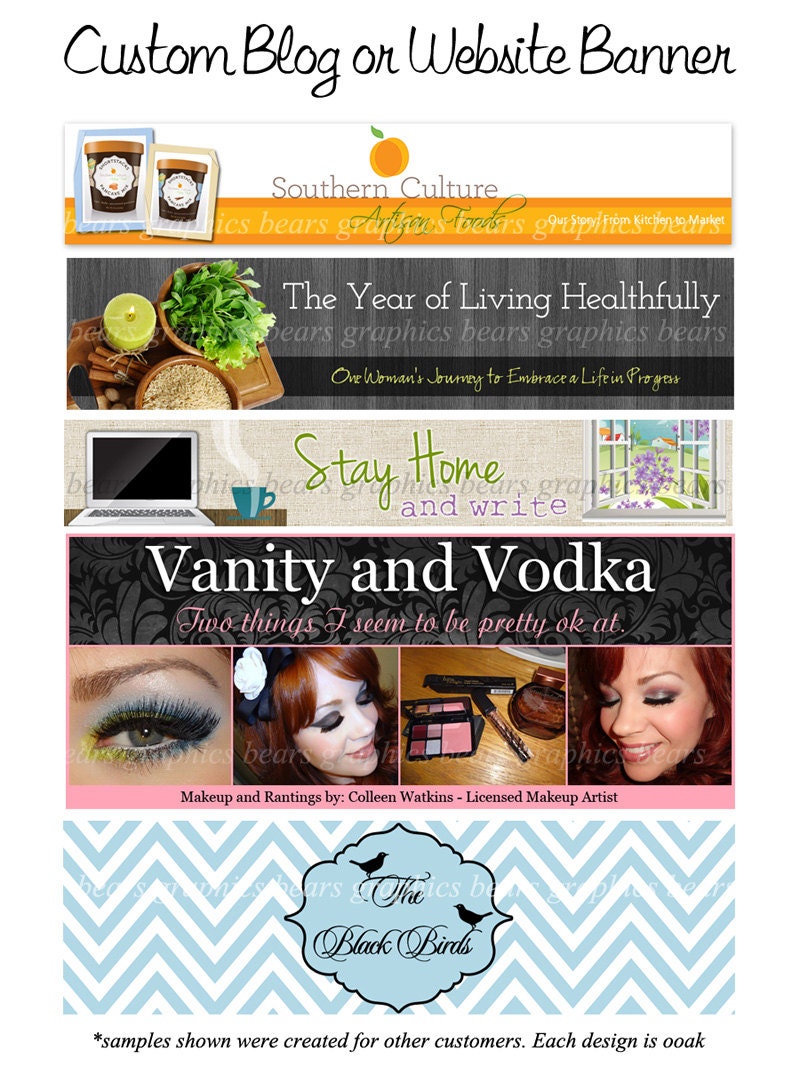 Website Header Blog Banner Design