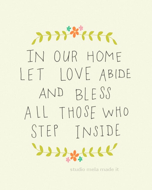 illustration digital art print , poster, quote art, inspirational, kitchen art, typography, quote art, motivational poster - HOME SWEET HOME