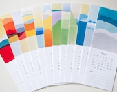 SALE Landscapes 2013 Calendar, Christmas Gift, Hostess Gift, Wall Calendar