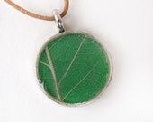 Green Leaf Necklace