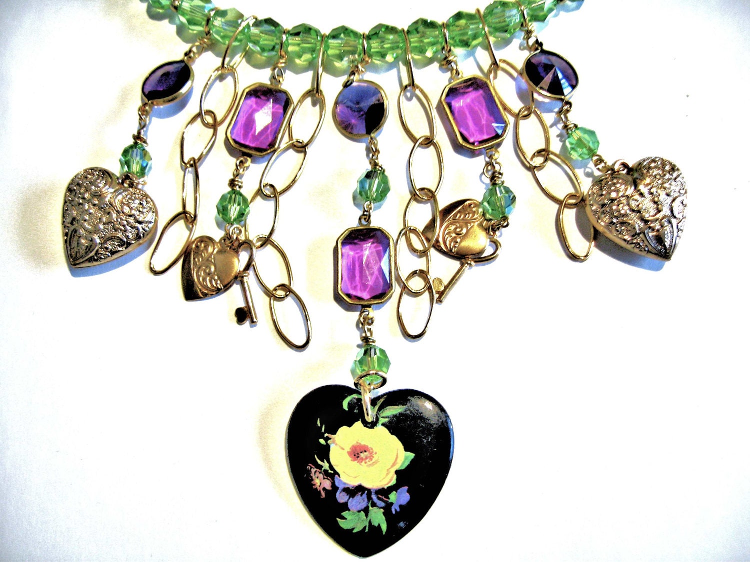 Charming Hearts Necklace by Diana