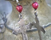 Nun Cross Earrings