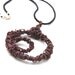 wrapped wire enamel pendant circle in circle