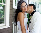 Full Russian Net Birdcage Veil