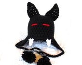 newborn vampire bat halloween goth photography prop