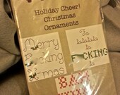 DIY Snarky Ornament Kit - Makes 3 Complete Ornaments