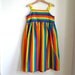 Rainbow Knot Dress  - Girls Children's clothing  - Sizes 2T through girls size 8