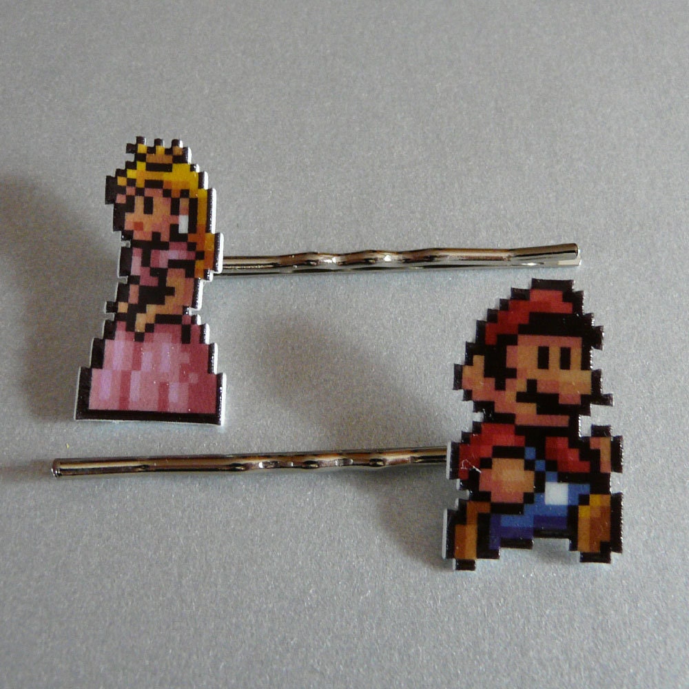 perfect couple - super mario 3 bobbypins
