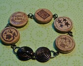 Cork Disk Bracelet