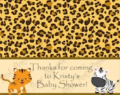 Printable Baby Safari Bag Toppers Reserved for lunamaelbi