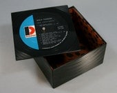 Wild Things Groovy Little Box with a Lid - Handmade from Recycled Record The Ventures