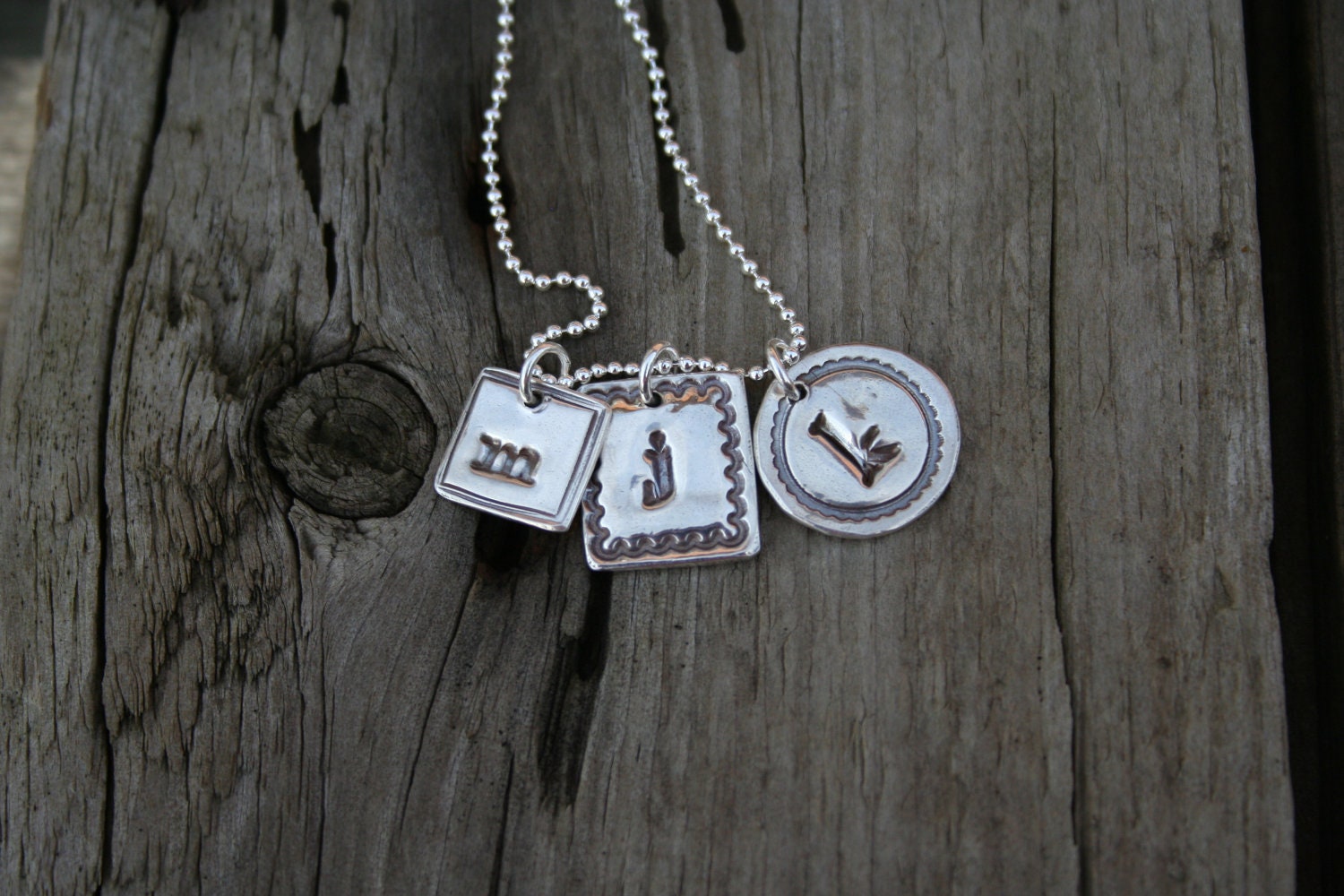 Rustic Silver Necklace Collection - Three's A Charm Collection