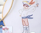 Embroidery Pattern PDF - Pirate Kids