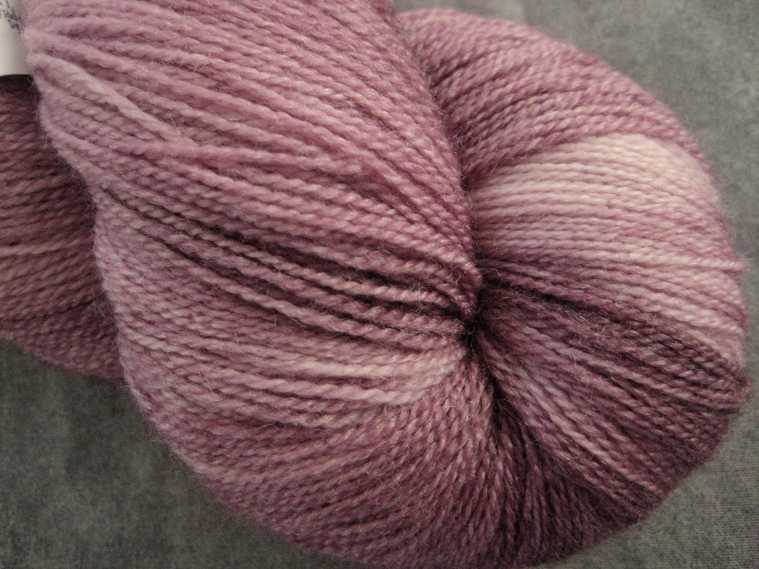 Hand Dyed Lace Yarn - Merino/Bamboo - 875 yds - Aphrodite