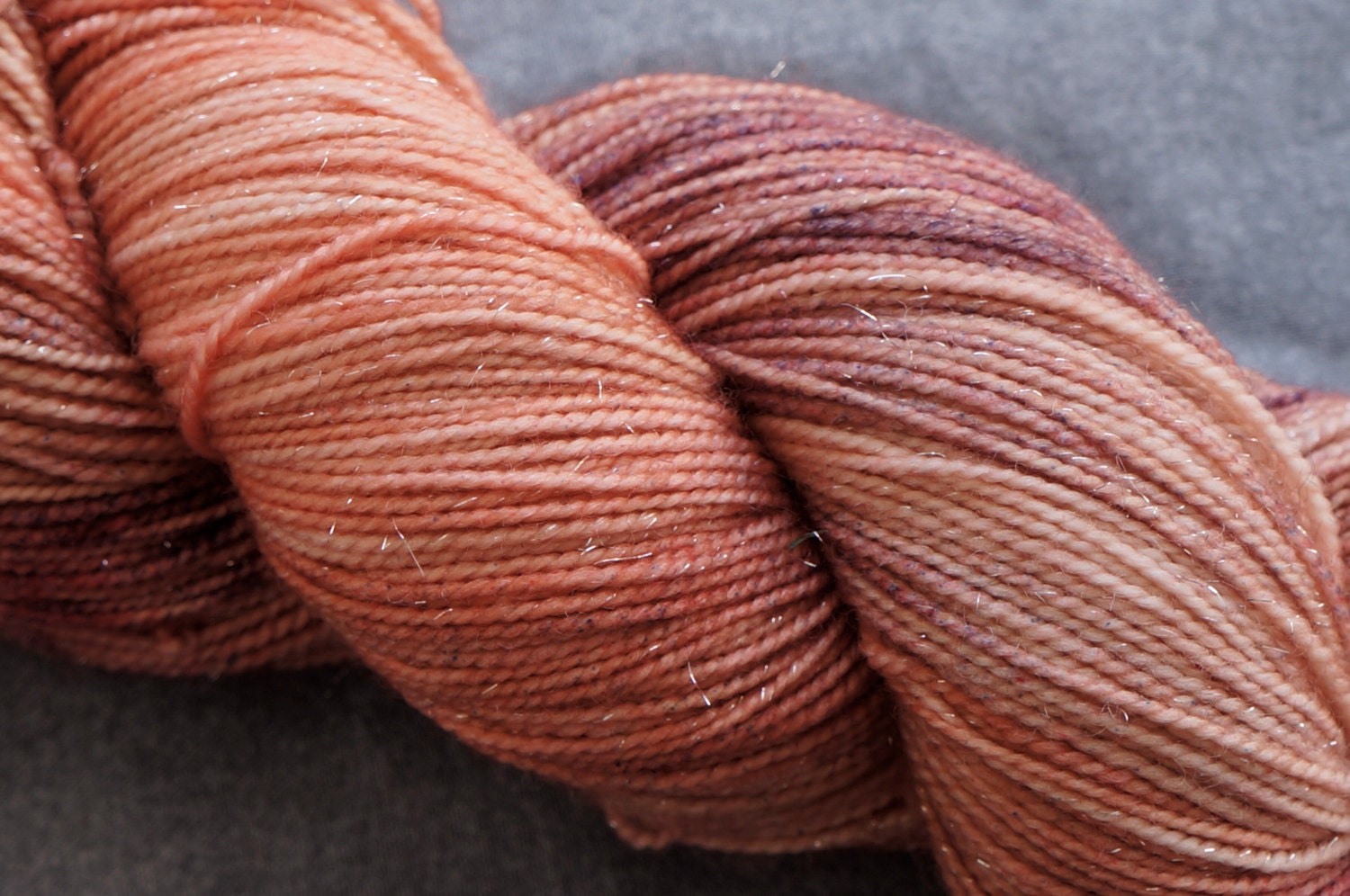 Sparkle Sock Yarn - Merino/Nylon/Stellina - 438 yds - Petals