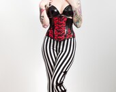 Rare Alexander Henry Print Bats Underbust Corset, Any size, many colors